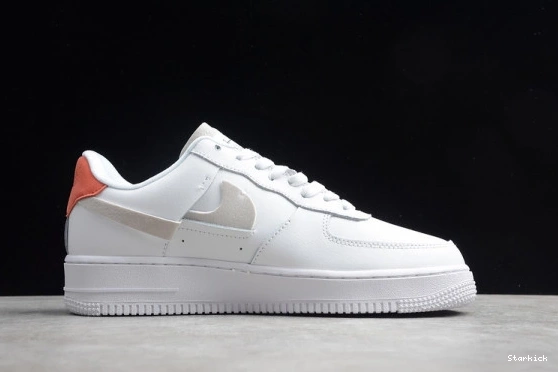 (W) 898889-103 White Air LX 1 Force Vandalised 1218